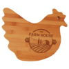 Personalized Chicken Shaped Cutting Board