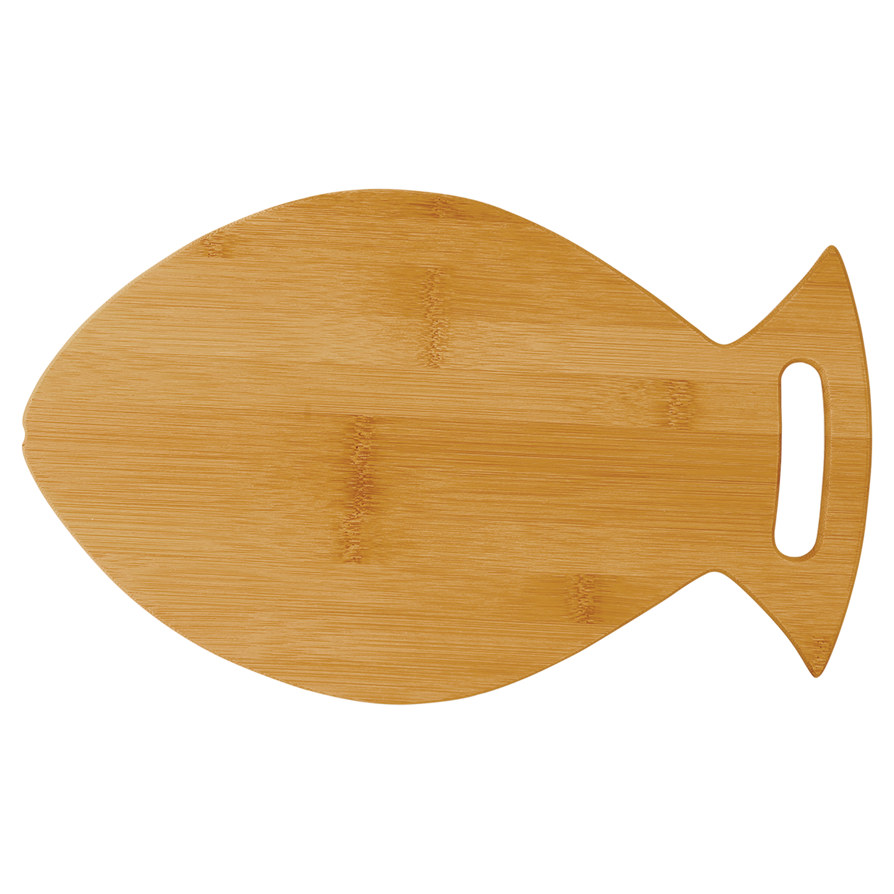 Fish Shaped Cutting Board Personalized Bamboo