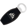 Personalized Black Silver Bottle Opener
