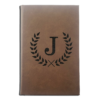 Dark Brown Engraved Journal