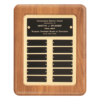 Employee of the Month Perpetual Plaque | Solid American Walnut