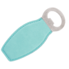 Personalized Teal Bottle Opener