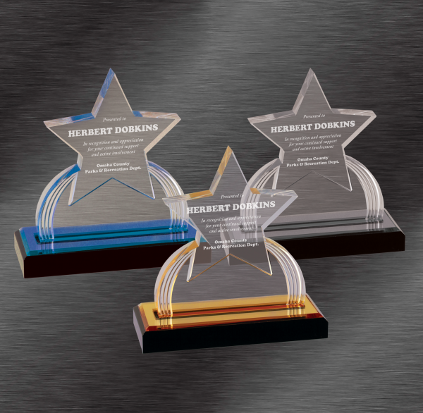 *Cheap Budget Rising Star *Award Trophy 2 Sizes Personalised FREE ENGRAVING 