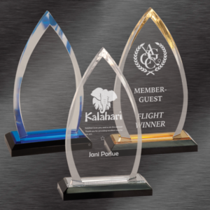 Acrylic Awards | Oval Impress Award