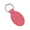 Pink Oval Keychain