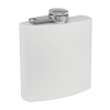 Personalized Flask 6 oz Flask White