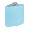 Personalized Flask Monogrammed Flask Light Blue