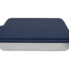 rectangle cake pan blue lid