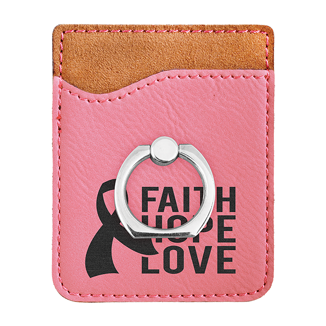 Pink Cell Phone Wallet